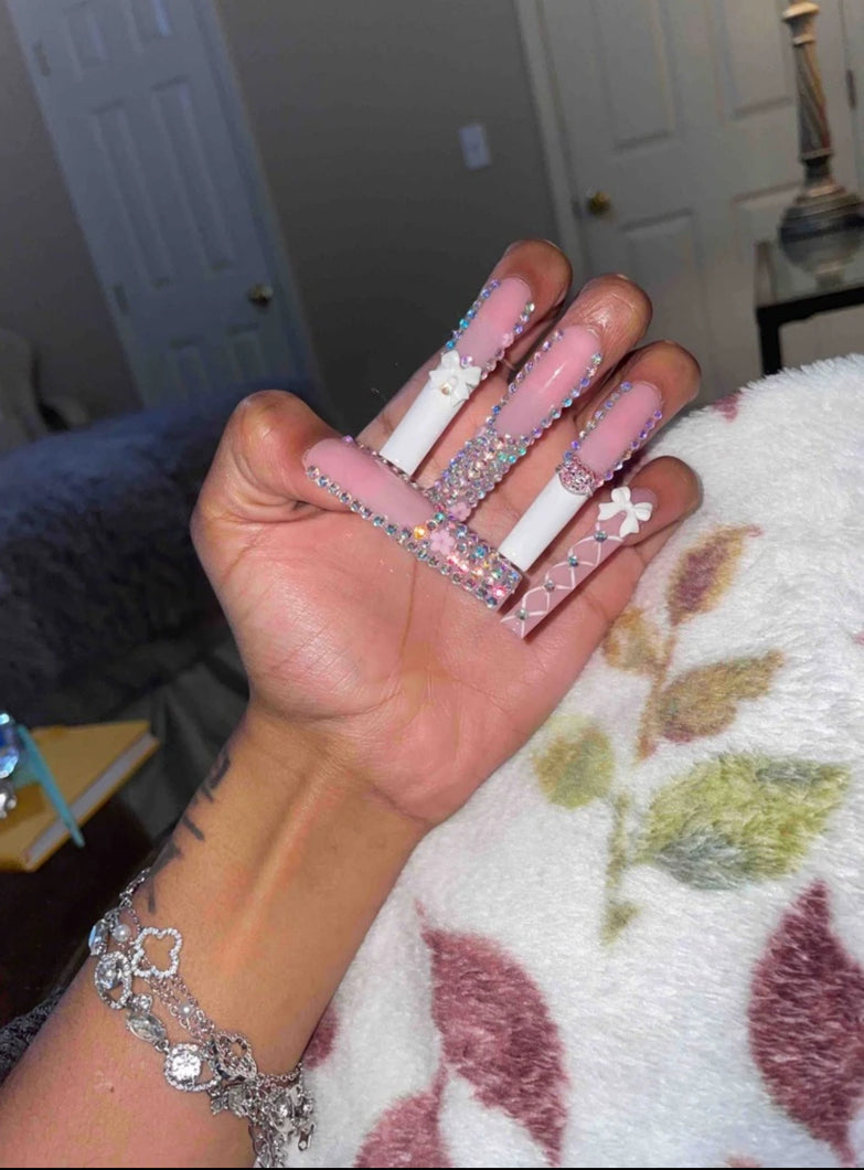 Long Bling Frenchies Set