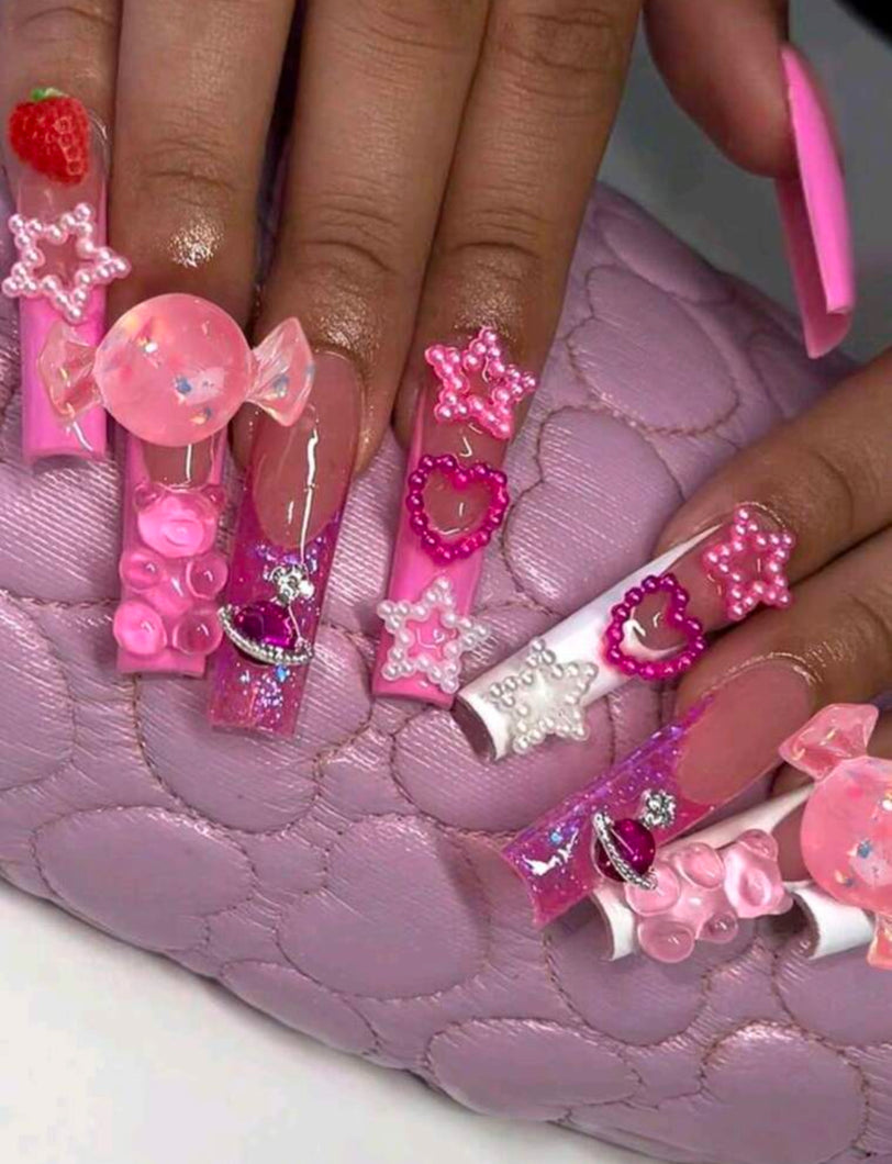 Pink Starburst Set🍓