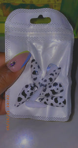 Cow Print Press On Nails